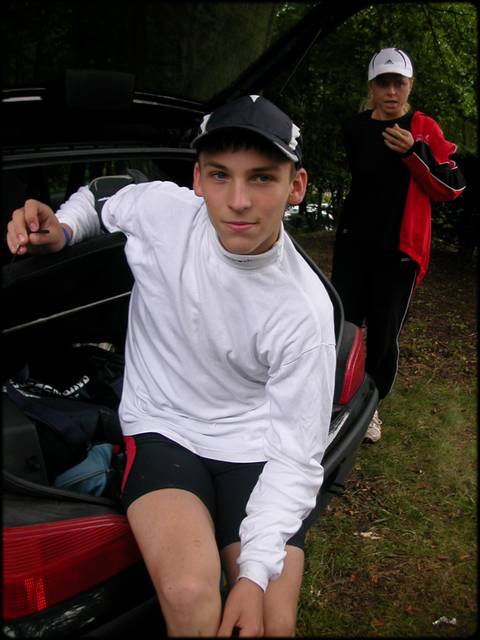 fin de course pour Florian ...