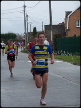 l'arrive de Sbastien Lger sur le semi-marathon ...
