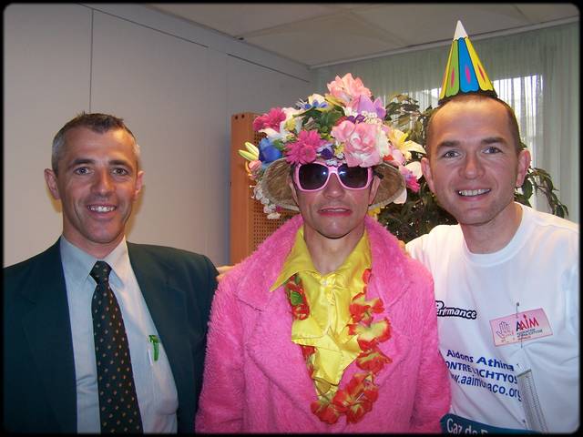 David, Patrick et Jean-Claude le carnavaleux marathonien ...