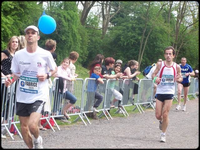 Fabrice Debaecker, meneur d'allure en 3 H 30' ...