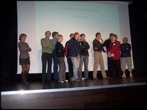 Frdric Parmentier, vice-Prsident administratif prend  son tour le micro ...