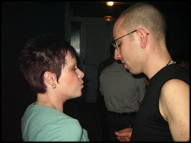 David et sa compagne ...