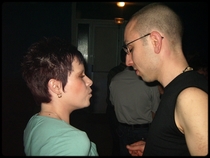 David et sa compagne ...