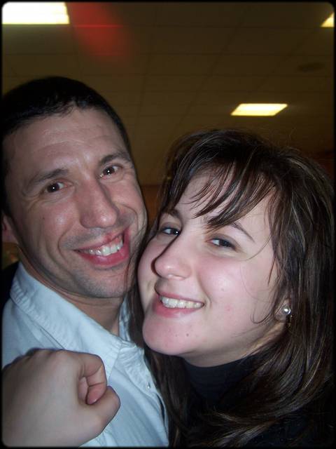 Pascal & sa fille sur la piste de danse ...