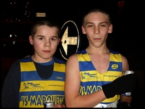 Clment & Florian avant le 5 Km ...