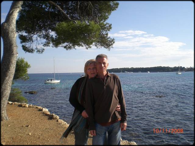Alain & son amie ...